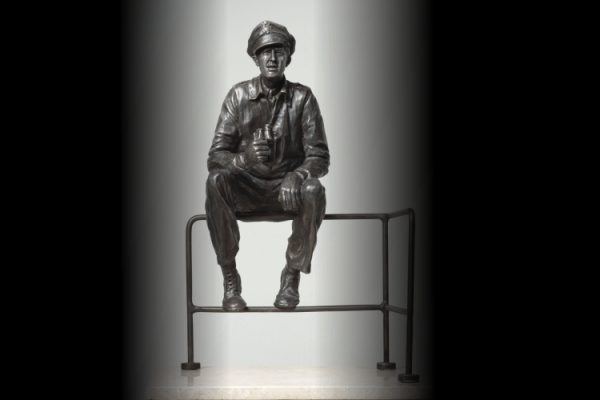 Jimmy Stewart bronze casting